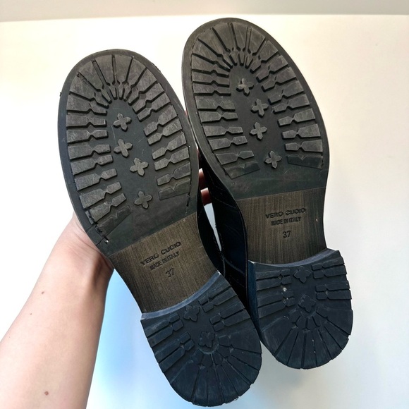 Boemos Black Leather Chelsea Ankle Boots – Made in Italy – Size 37 - Picture 6 of 7